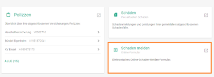 Schadenabwicklung