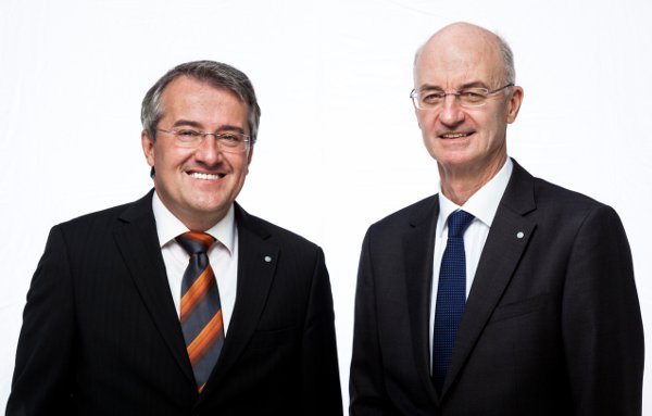 Portrait von Gerhard Schuster und Georg Steinort